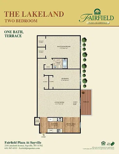 Floor plan The Lakeland