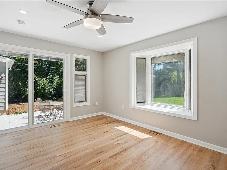 Spacious Primary Bedroom Easily Fits a King Sized Bed + Dressers & Nightstands!
