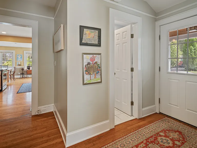 Rear Entrance/Powder Room