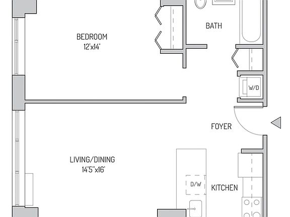 2nd image of 81 Fleet Pl APT 9S