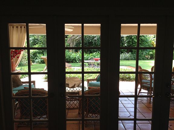 from living room onto lanai
