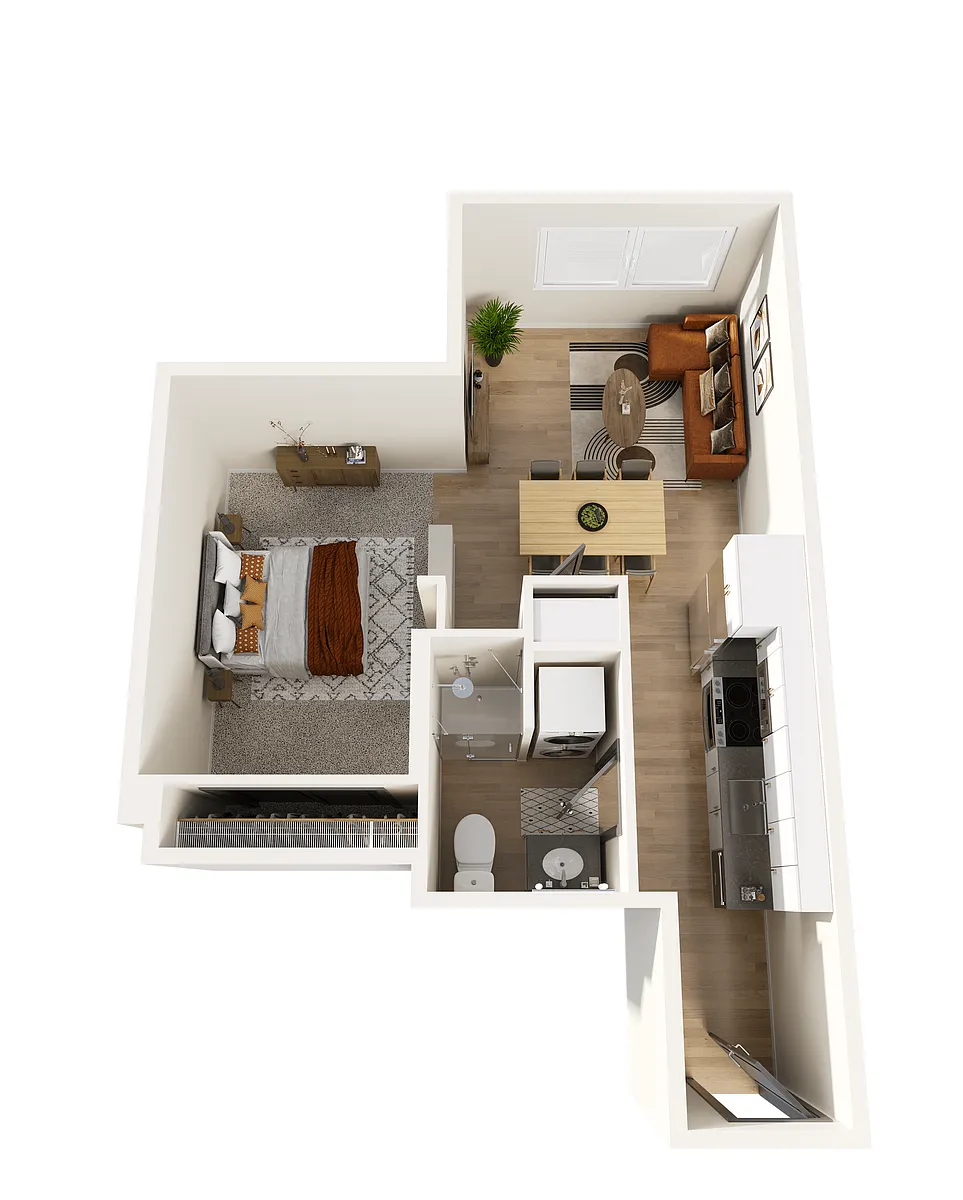 Floor plan B6