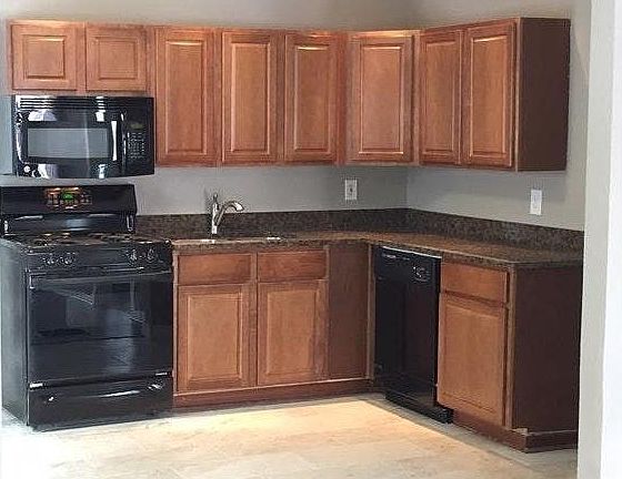 Updated kitchen with granite counters
