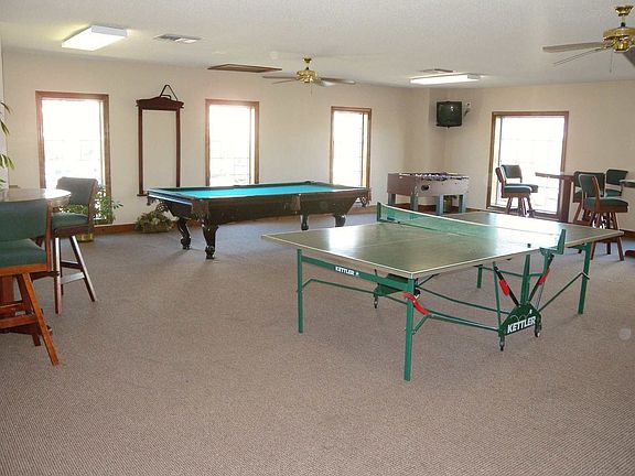 Fun GAMEROOM in the Clubhouse for the use of the residents and their guests.