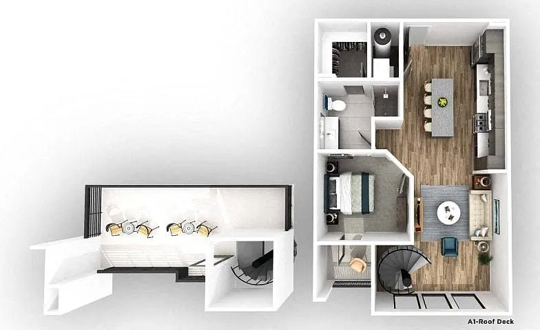 Floor plan A1R