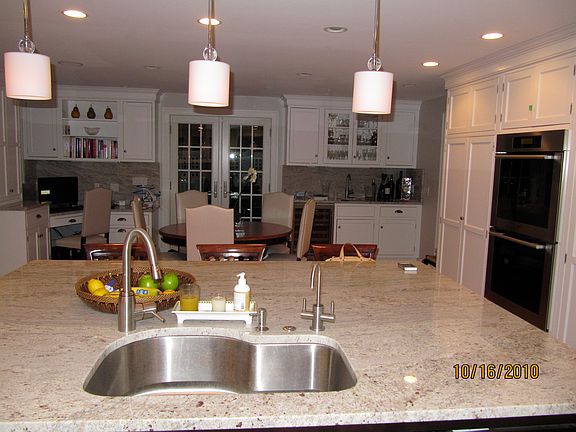 Kitchen Desk and Bar