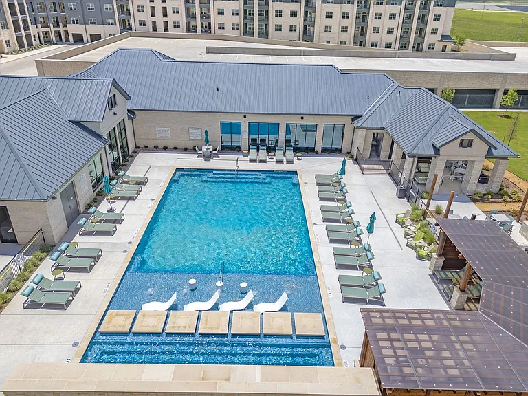 Relax in style at Sage at Celina Residences, where the resort-style pool offers the perfect oasis. Enjoy sun-soaked afternoons or unwind in the serene lounge area. Make this your new havenschedule a tour today!