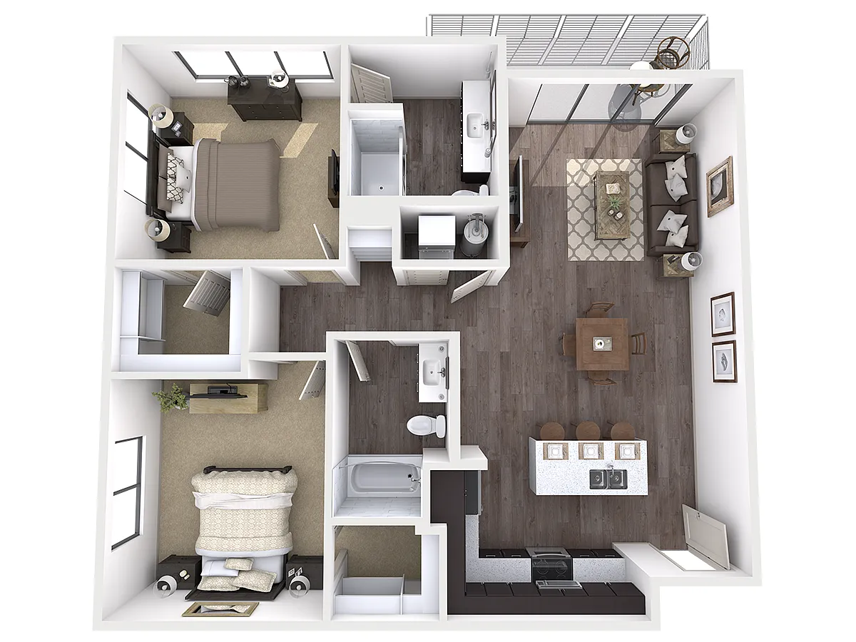 Floor plan B1