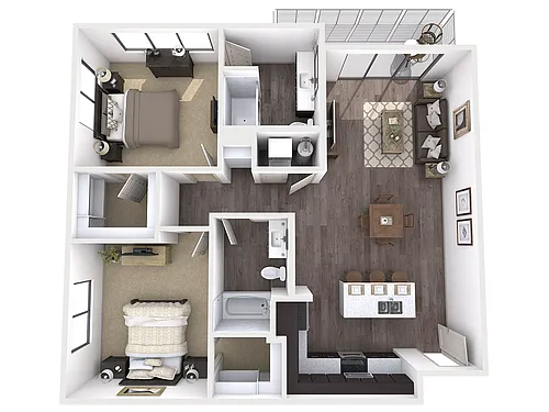 Floor plan B1