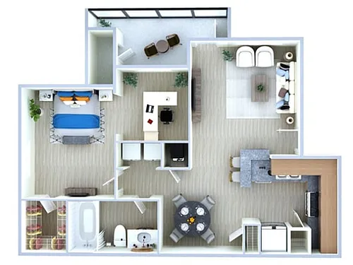 Floor plan Santa Cruz