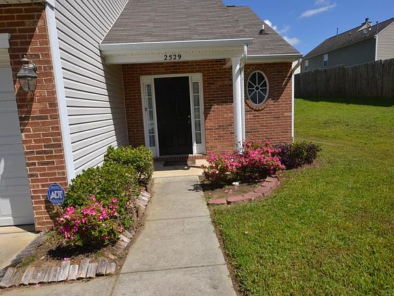 Welcoming covered front porch
