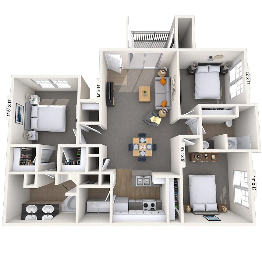 Floor plan The Windmark