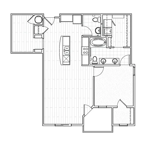 Floor plan B3