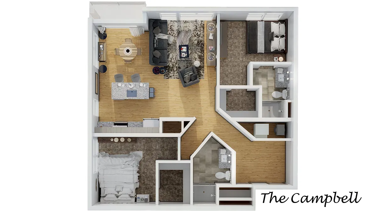 Floor plan The Campbell