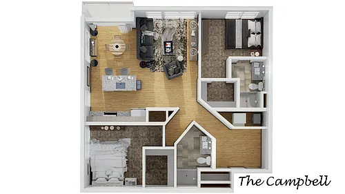 Floor plan The Campbell