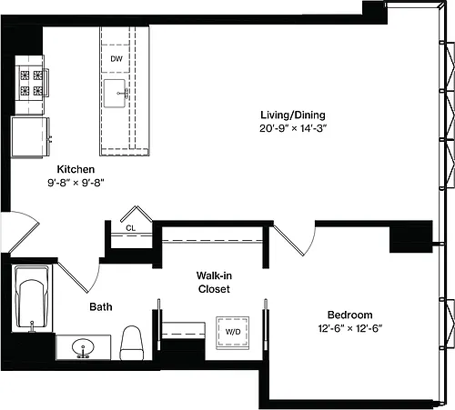 Floor plan A12