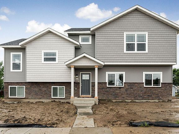 Home is landscaped - this is a picture from time of construction!