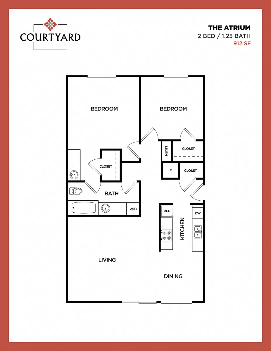 Floor plan The Atrium