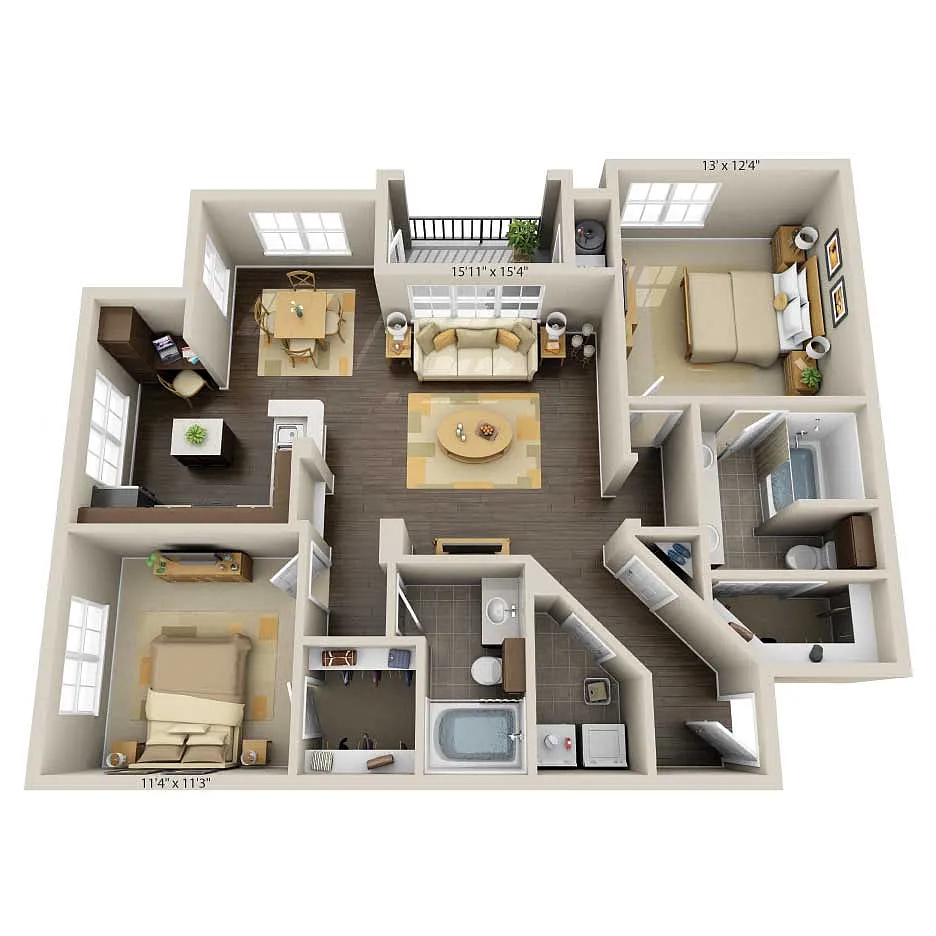 Floor plan B2B