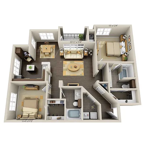 Floor plan B2B