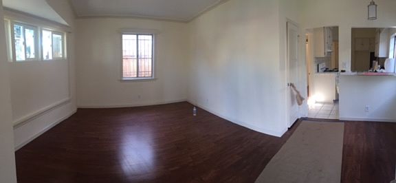 View from entrance of home