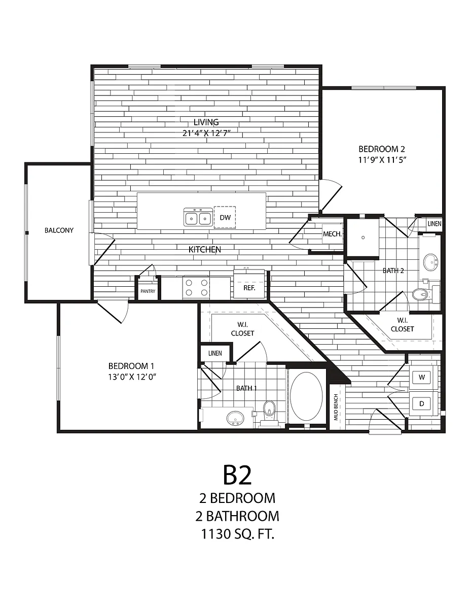 Floor plan B2