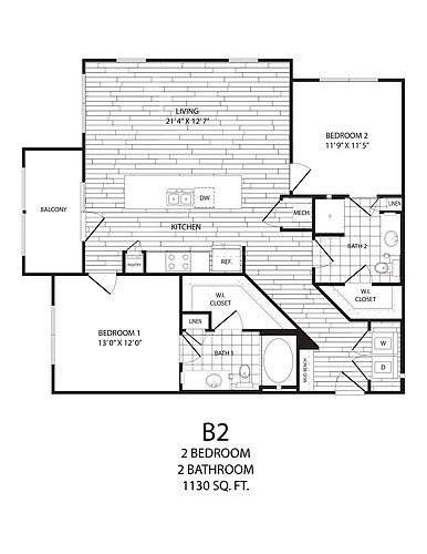 Floor plan B2