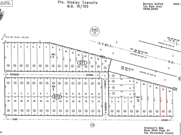 0 Park Ave Lot 13, Hinkley, CA 92347