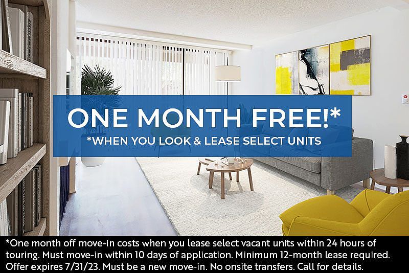 One Month Free!*
