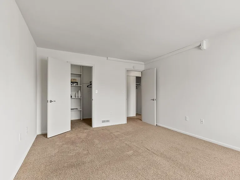 Primary Bedroom in the 2-Bedroom Floor Plan