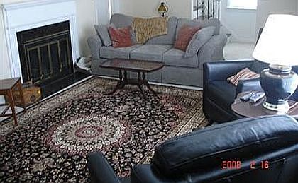 Family spaces & fireplace