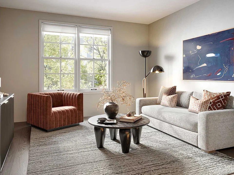 Quincy Lofts_Living room