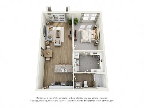 Floor plan A1E
