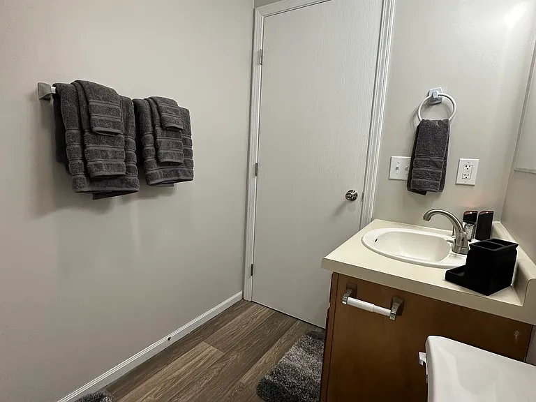 2 bedroom - 1 bath in phase 2 (vinyl in bathroom)