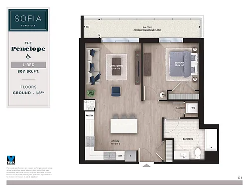 Floor plan Penelope