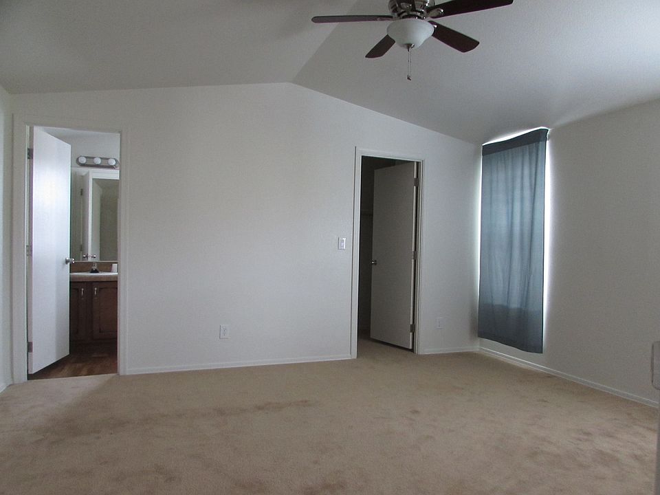 Master Bedroom with private bath andwalk in closet