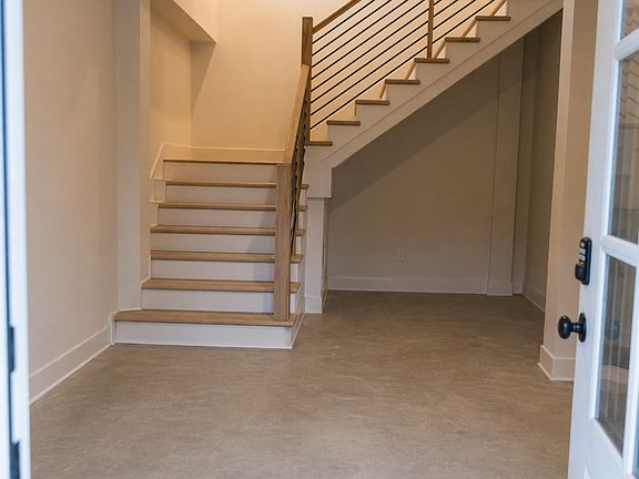 Entry Way (tile has been laid post photo)