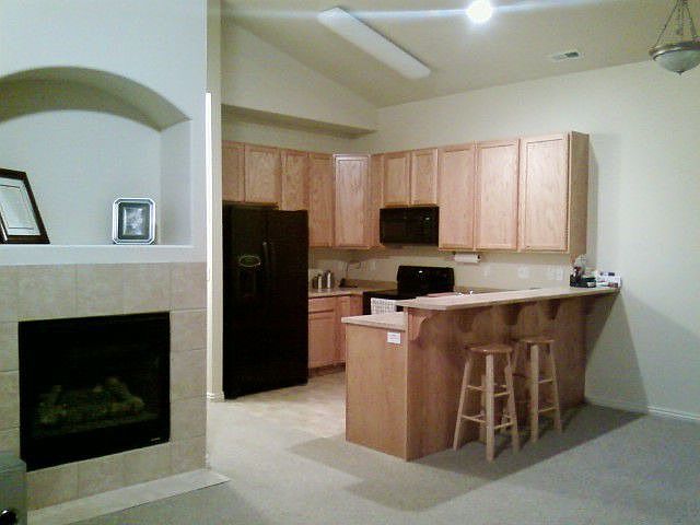 kitchen/F.R. fireplace