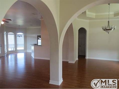 Formal dining room from entry