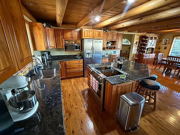 Kitchen from back door 