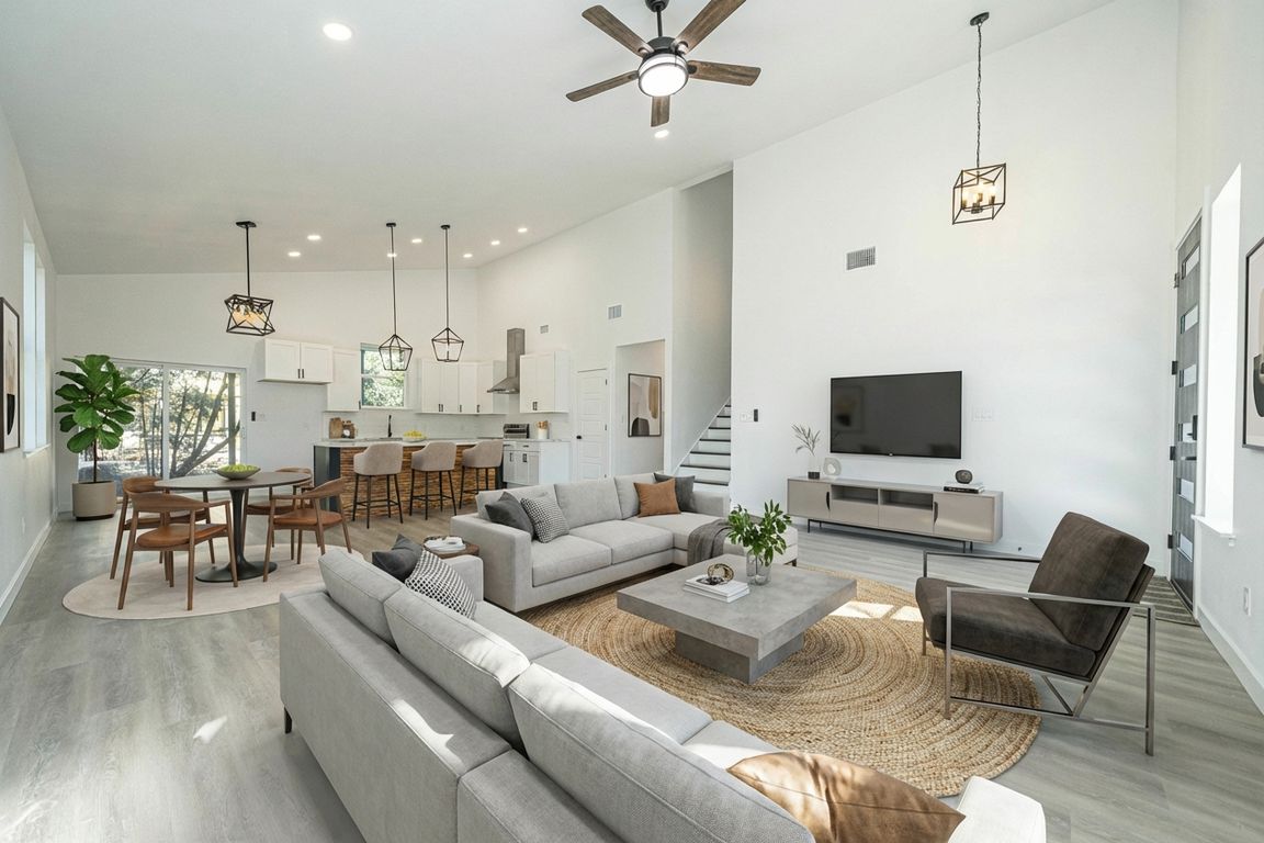 Foyer/Dining/Living Room