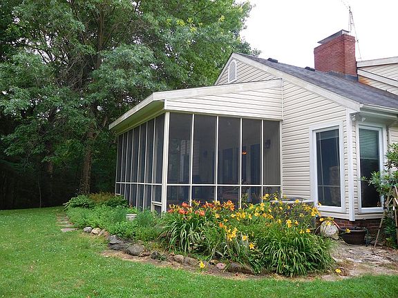 East side-herb & flower beds