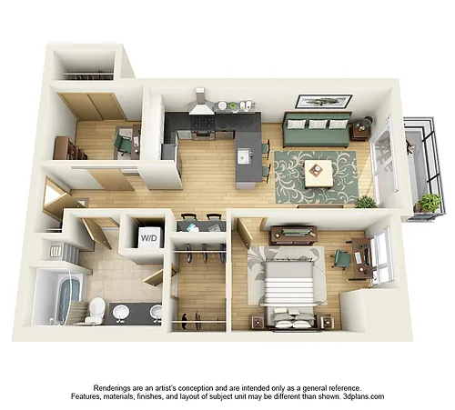 Floor plan NoLo West - B1