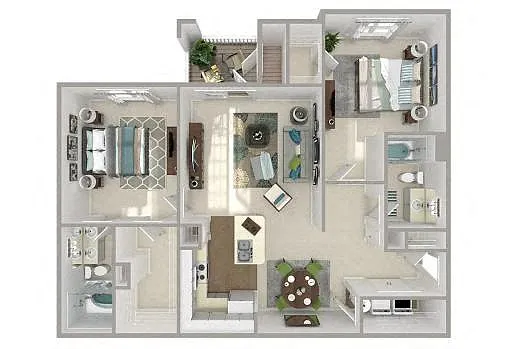 Floor plan Carrabelle