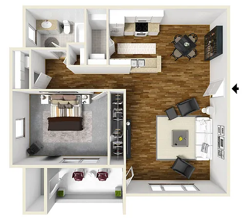 Floor plan Gable