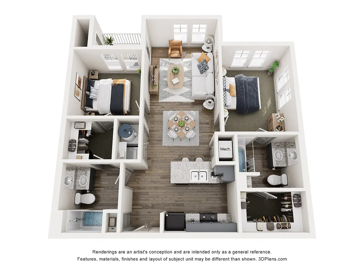 Floor plan B