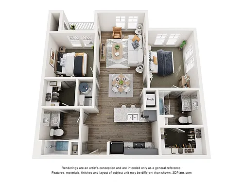Floor plan B