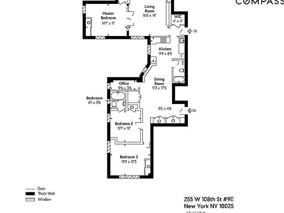 2nd image of 255 W 108th St APT 9E