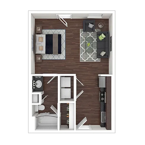 Floor plan E1