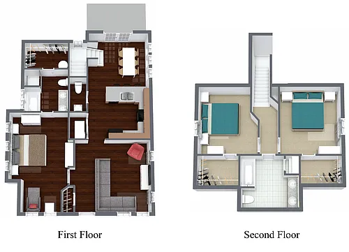 Floor plan Sawyer
